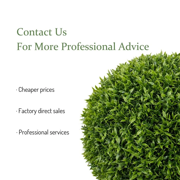 Fake Ball Topiary